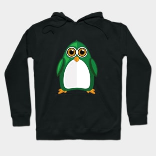 Green Penguin Hoodie